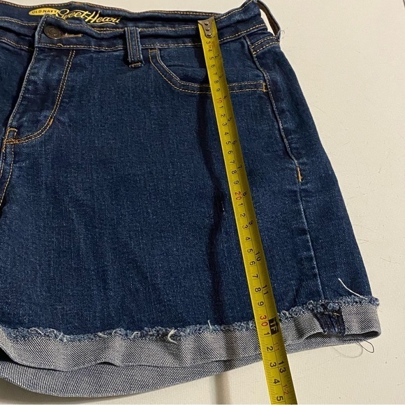 Old Navy Women’s Shorts Size 6 Regular Blue Jean The Sweetheart - Picture 10 of 11
